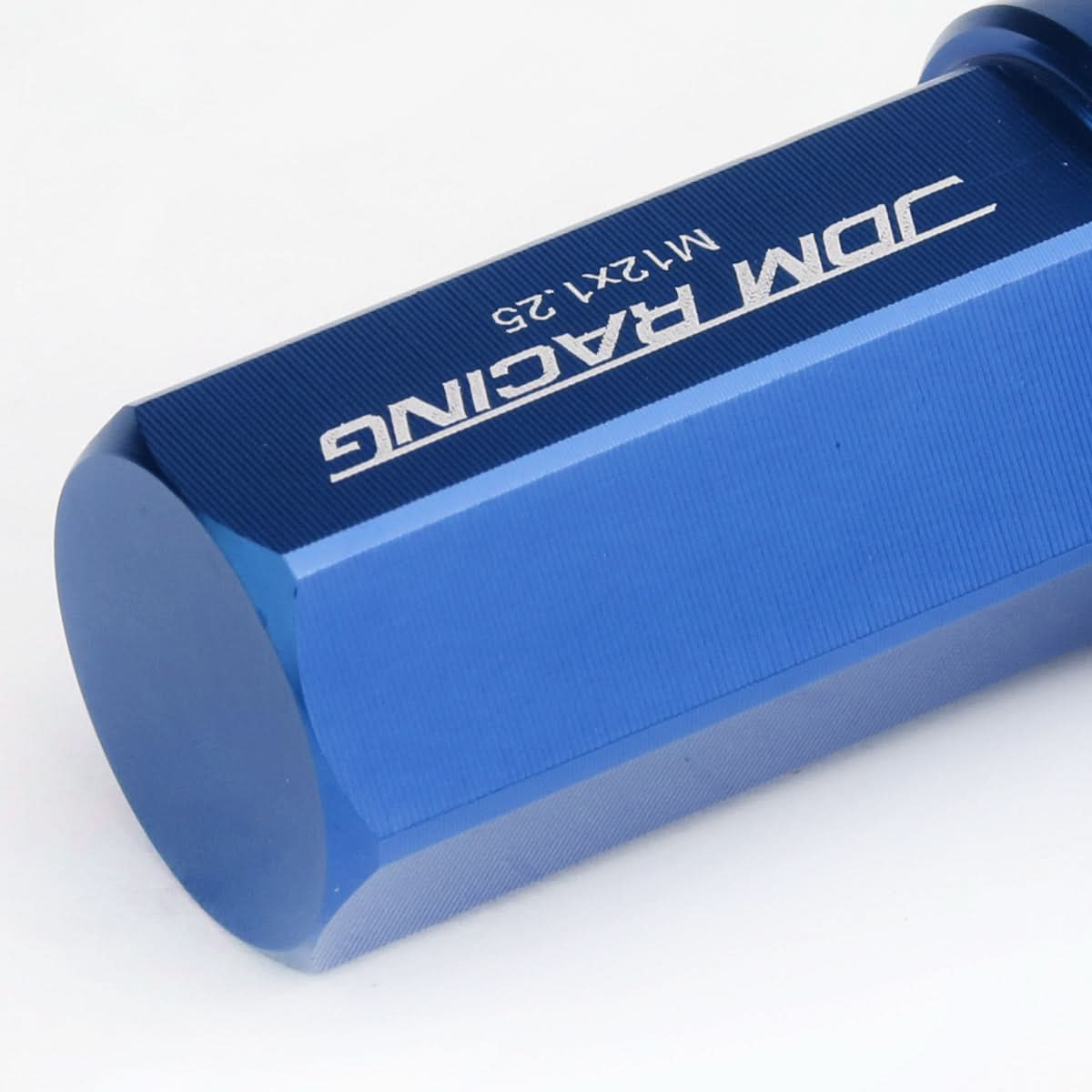 M12 x 1.25 Acorn Style Extended Lug Nuts - Blue Aluminum