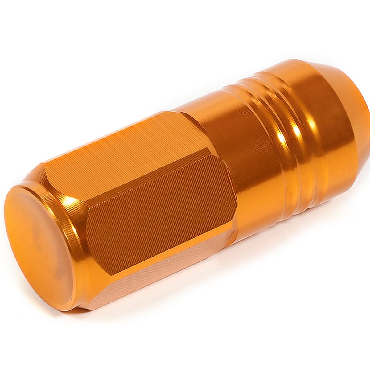 M12 x 1.5 Extended Grooved Shank Lug Nuts 20pc Set - Aluminum