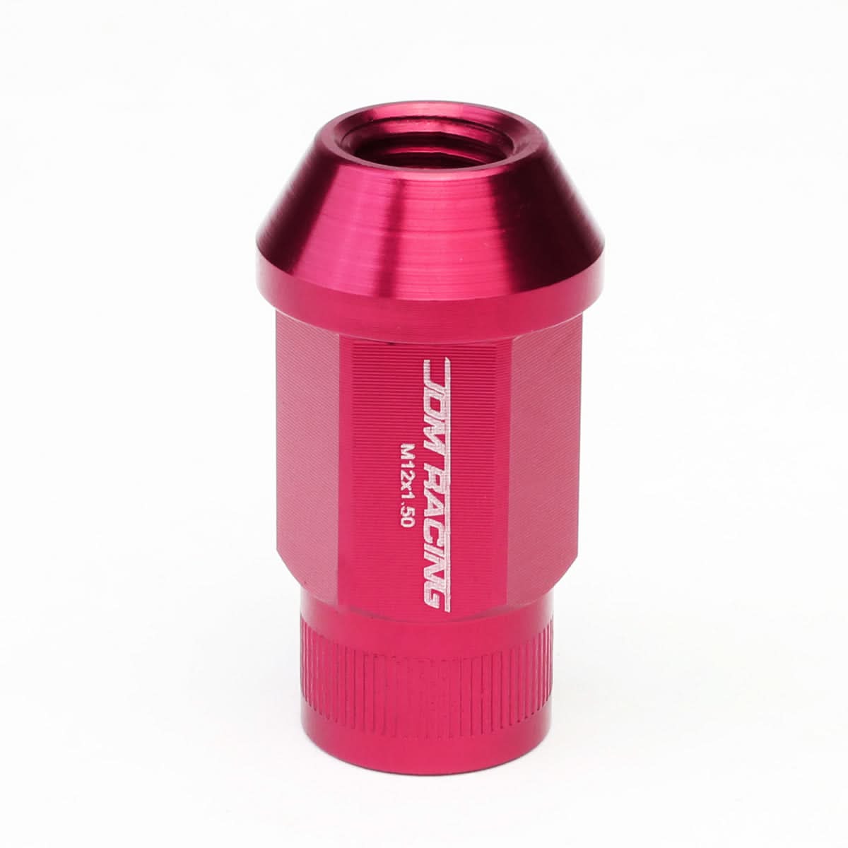 M12x1.5 Aluminum Lug Nuts - 44mm Extended Acorn Style - Pink 20pc