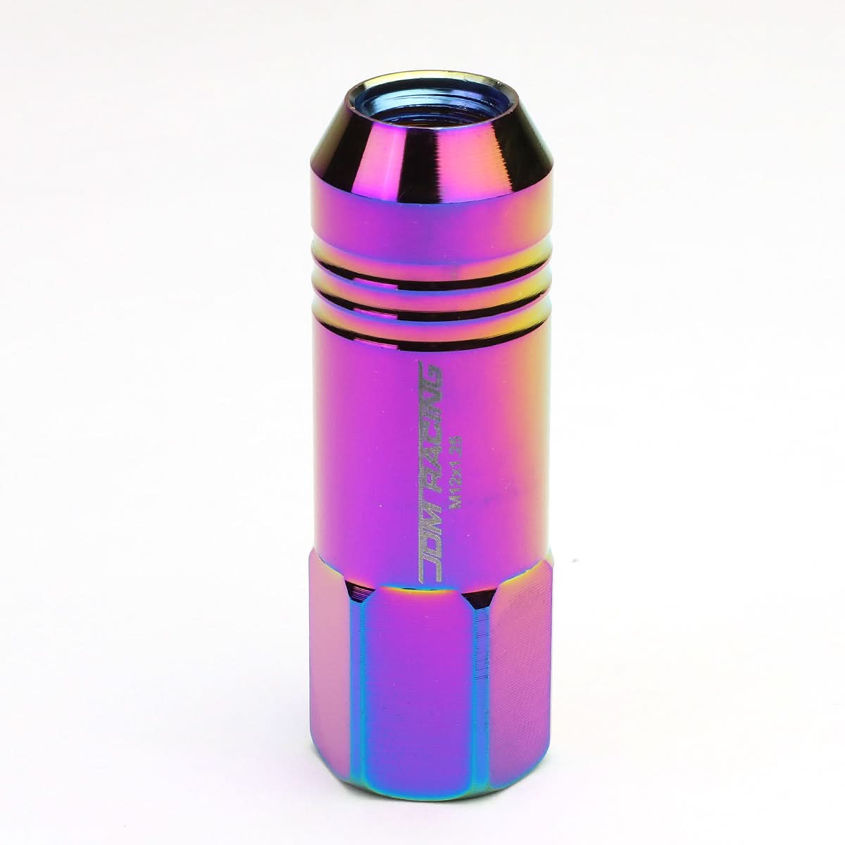 M12 x 1.25 Extended Aluminum Lug Nuts - Neochrome 20pc Kit