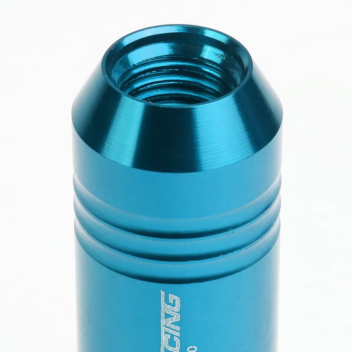 M12 x 1.5 Extended Rib Shank Lug Nuts - Aluminum
