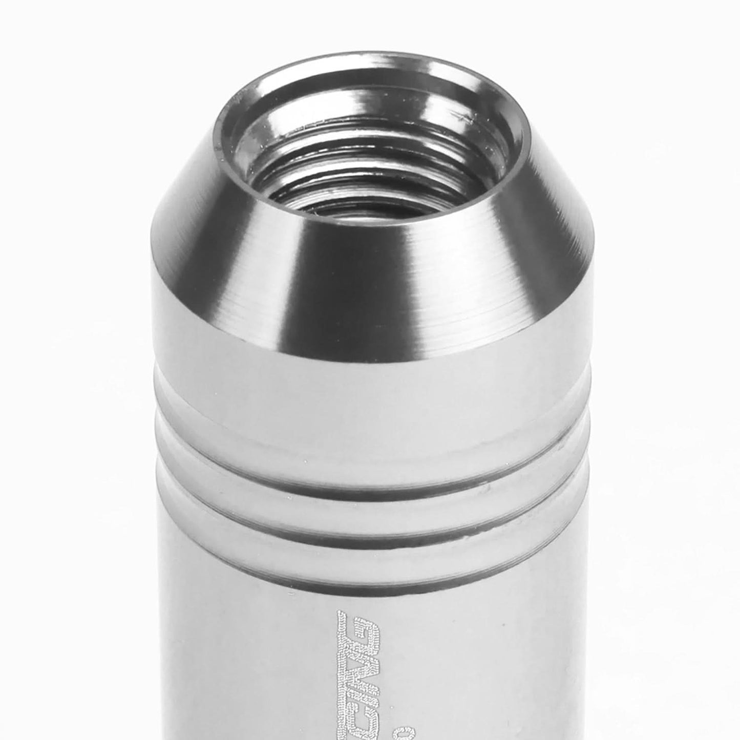 Universal Aluminum M12 x 1.5 Extended Lug Nuts - 60mm Rib Shank - 20pc