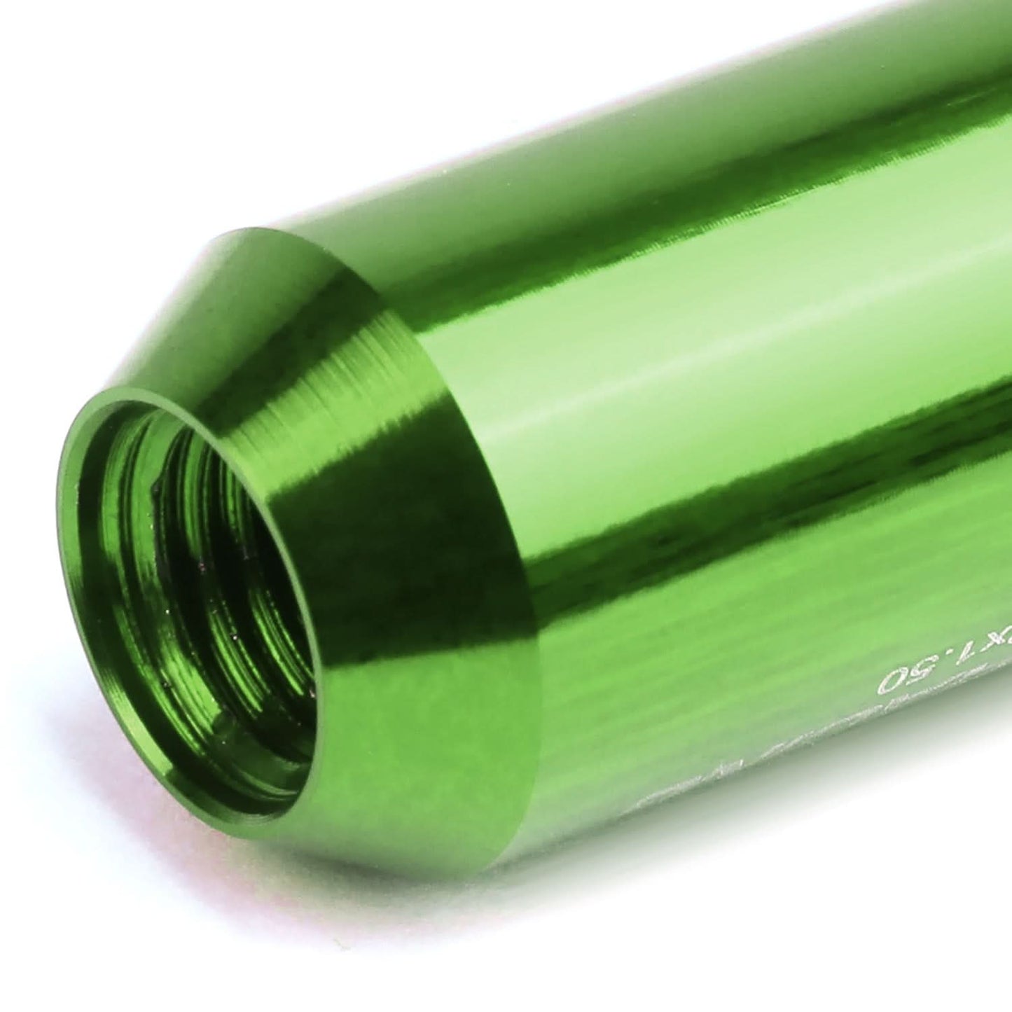 M12 x 1.5 Extended Lug Nuts Set with Locks - Aluminum