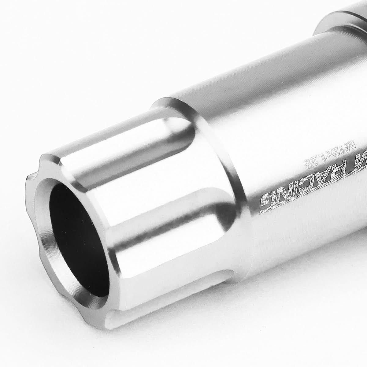 L40 Style Extended Aluminum Lug Nuts M12x1.25 20pc with Locks