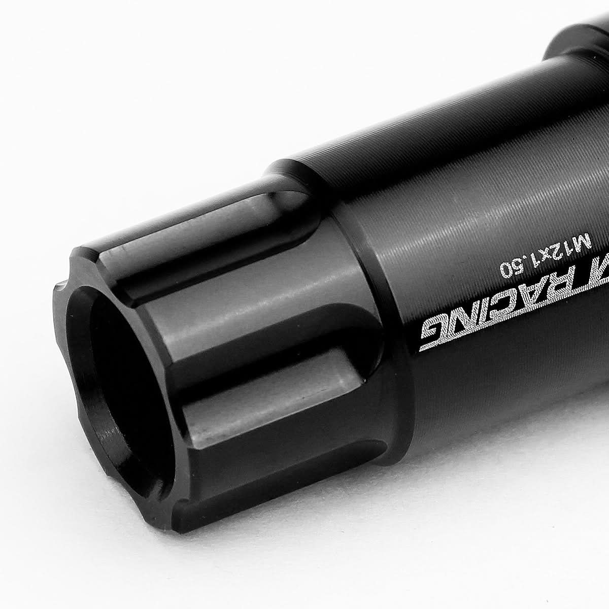 M12 x 1.5 Extended L40 Style Lug Nuts - Aluminum