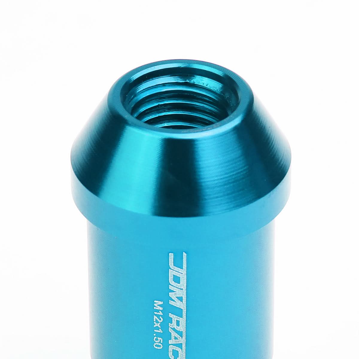 M12 x 1.5 Extended L40 Style Lug Nuts 20pc Set w/ Locks - Aluminum