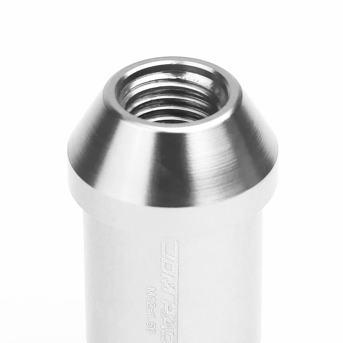 M12 x 1.5 Extended Open End Lug Nuts w/ Locks 20pc Set - Aluminum