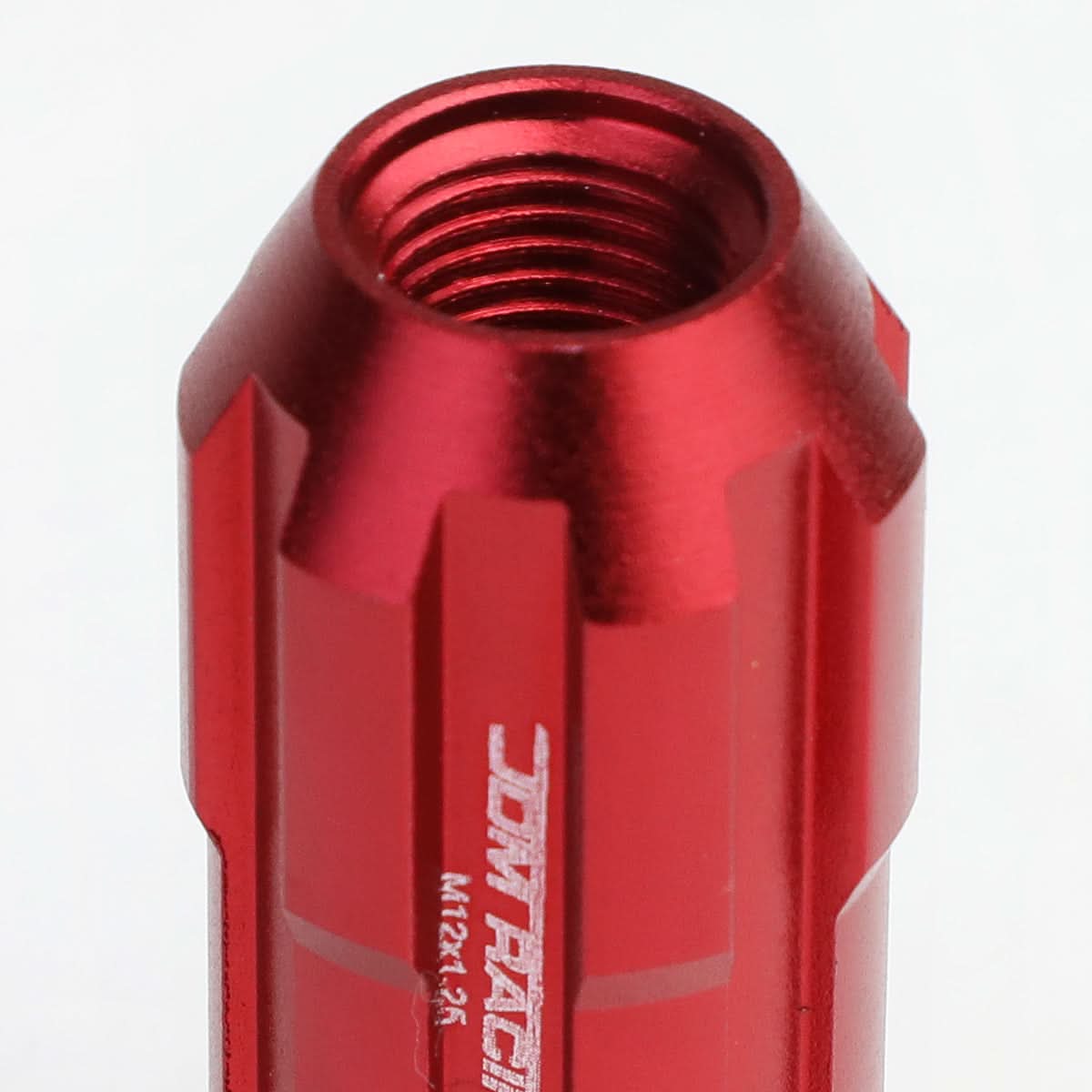 M12 x 1.25 Extended Spline Lug Nuts w/ Locks 20pc Set - Aluminum