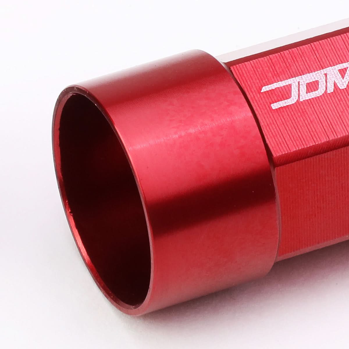 M12 x 1.25 Extended Aluminum Lug Nuts - Red 20pc Set