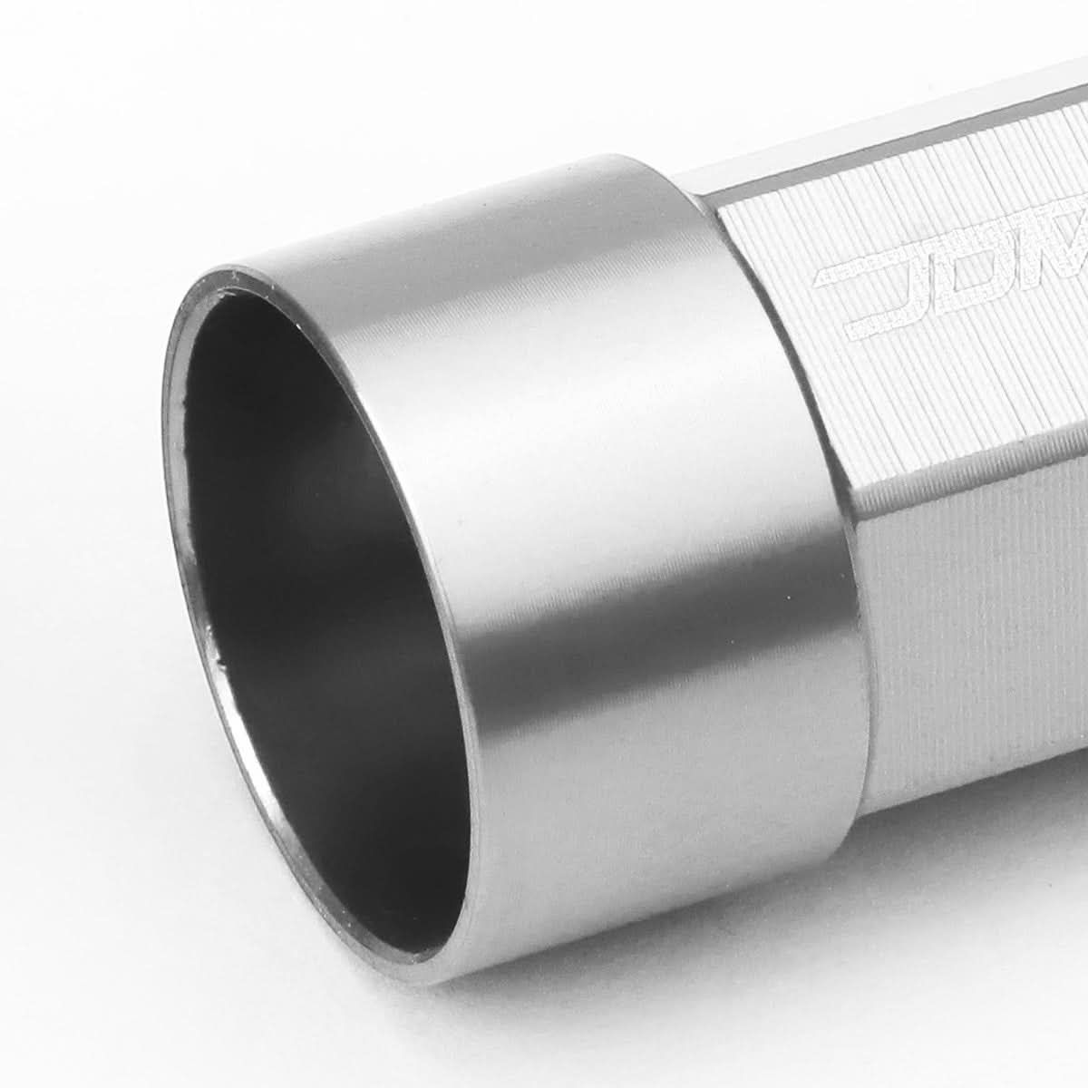 M12 X 1.25 Extended Aluminum Lug Nuts 20pc Set - Silver