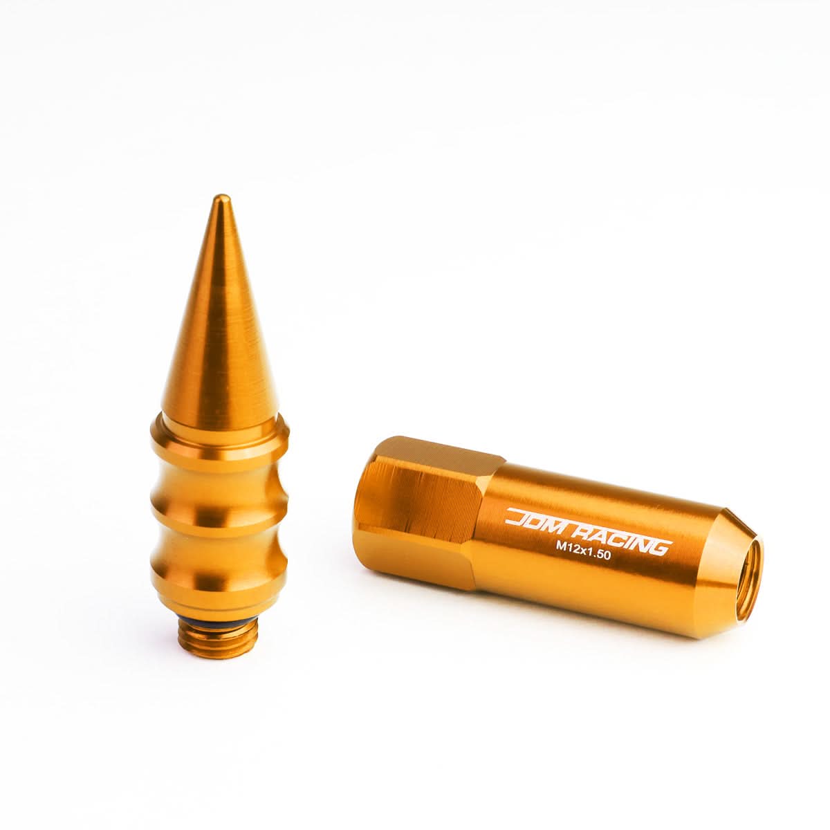 Universal M12x1.5 400 Style Extended Spike Lug Nuts Aluminum 20pc