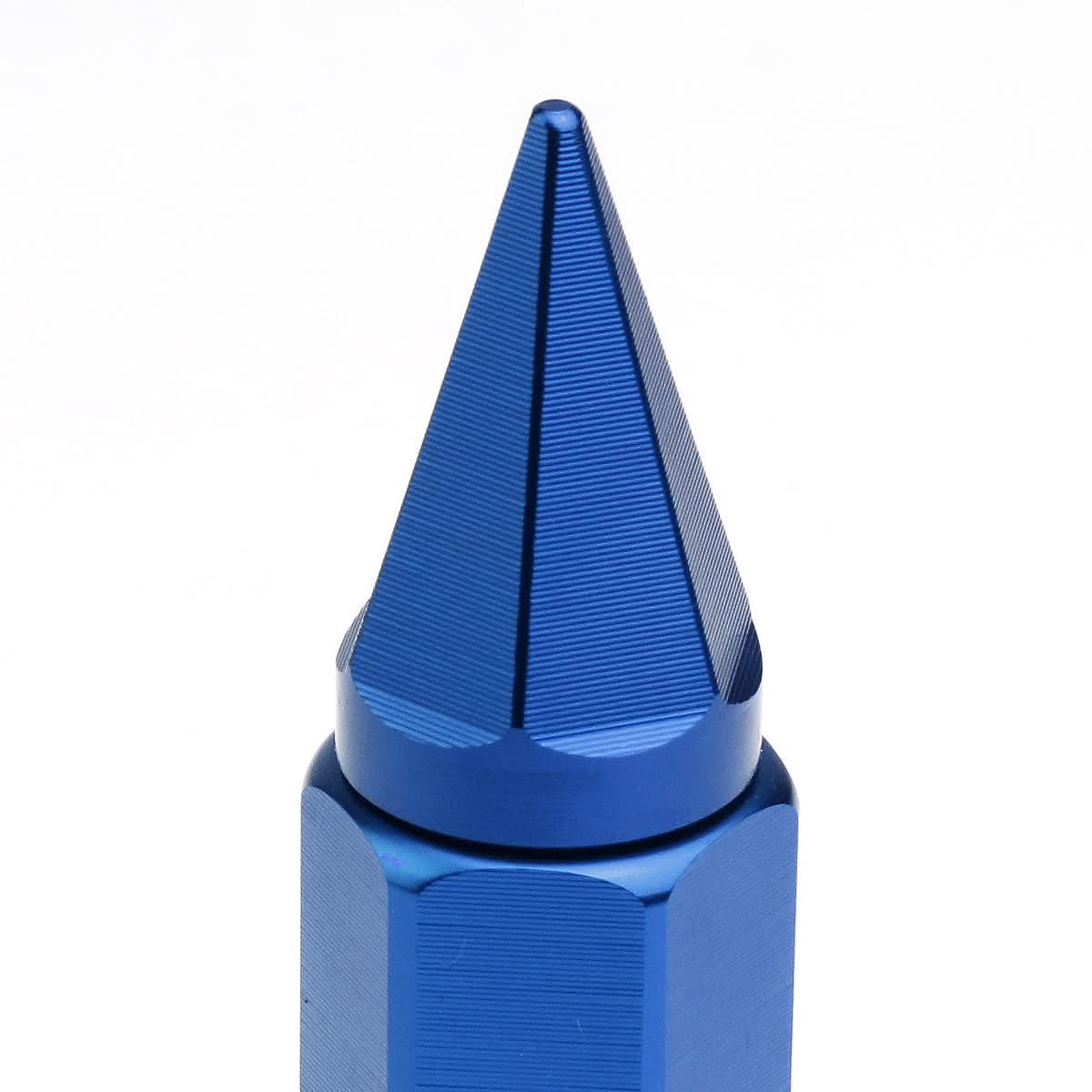 M12 x 1.5 60mm/90mm Spike Lug Nuts 20pc Set Aluminum