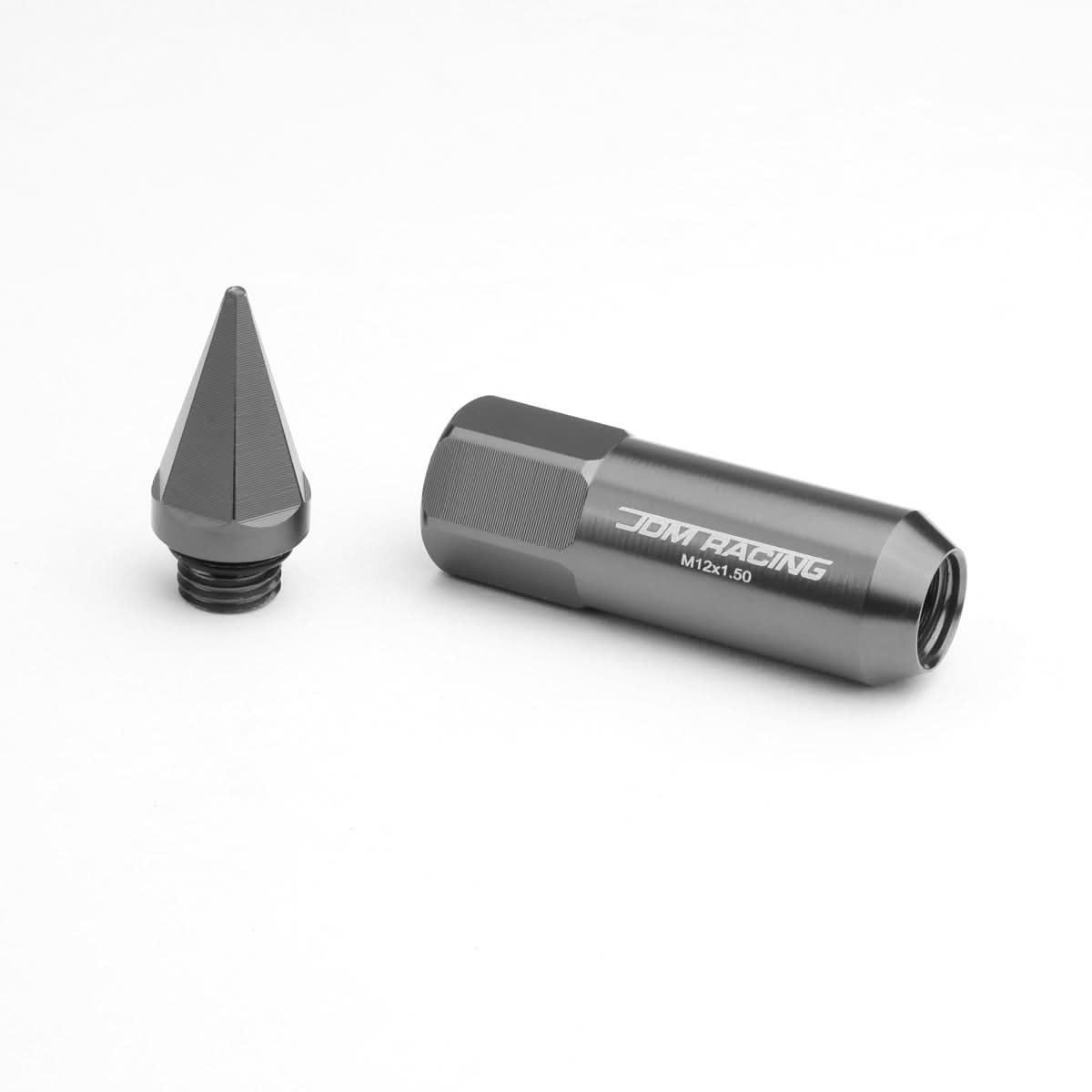 M12 x 1.5 60MM/90MM 400 Style Lug Nuts w/ Removable Spike 20pc Aluminum