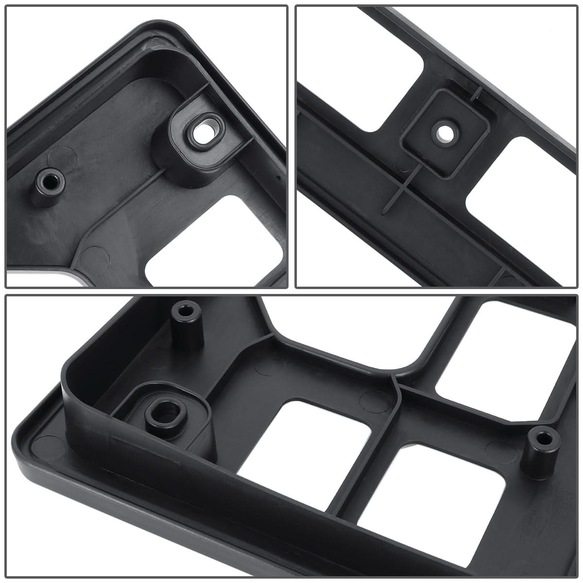 2015-2017 Acura TLX Front License Plate Mounting Bracket - Black