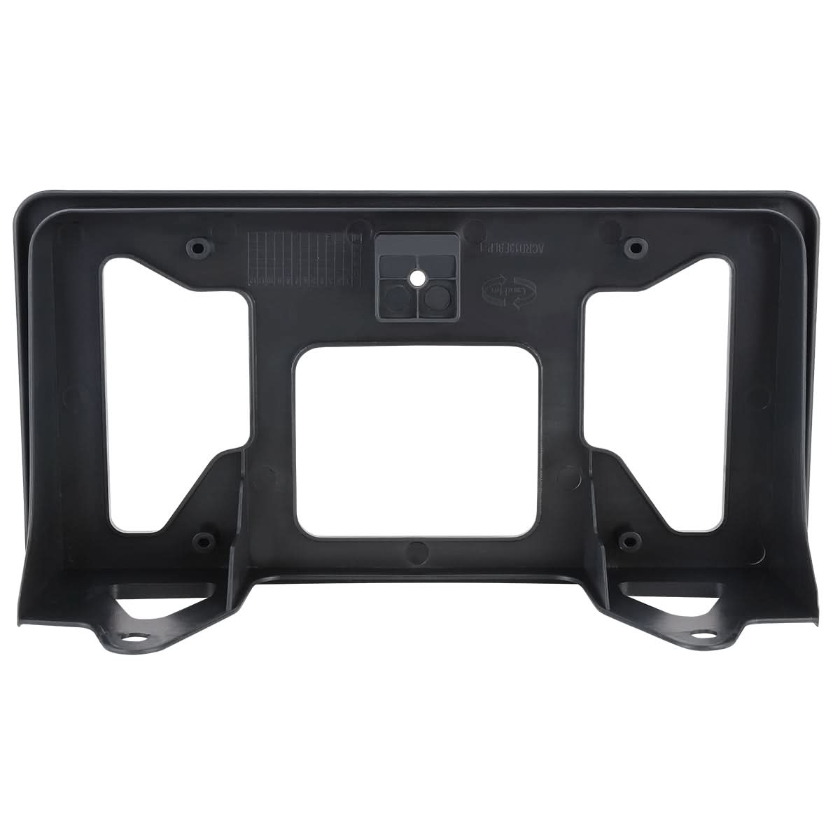2013-2015 Acura RDX Front License Plate Mounting Bracket - Black
