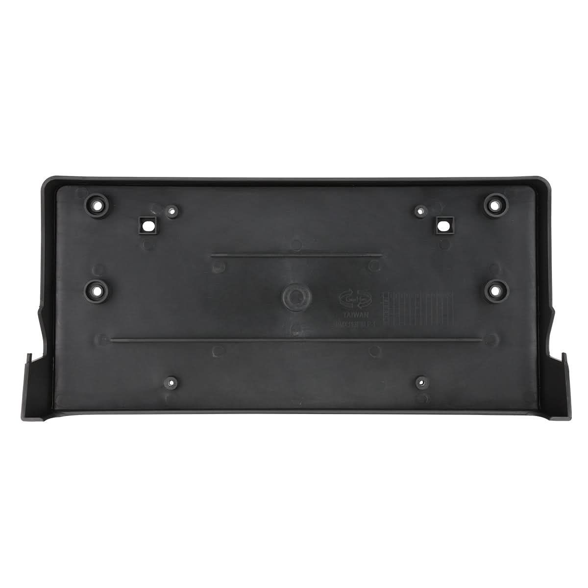 2013-2015 BMW X1 Front License Plate Mounting Bracket - Black