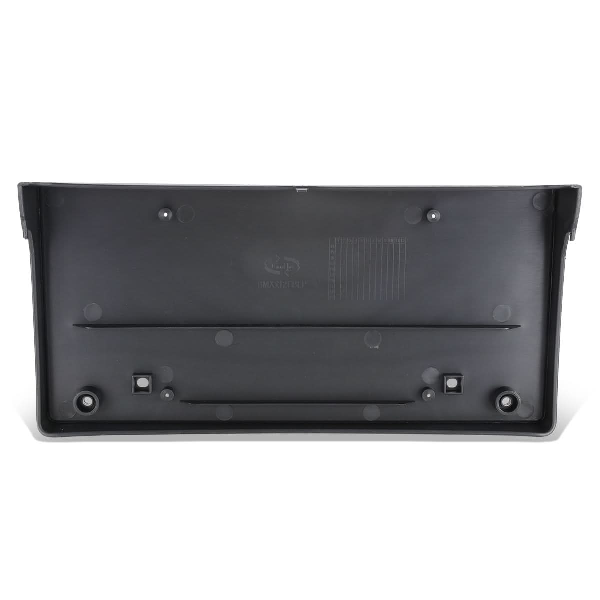 2012 BMW X1 Front License Plate Mounting Bracket - Black