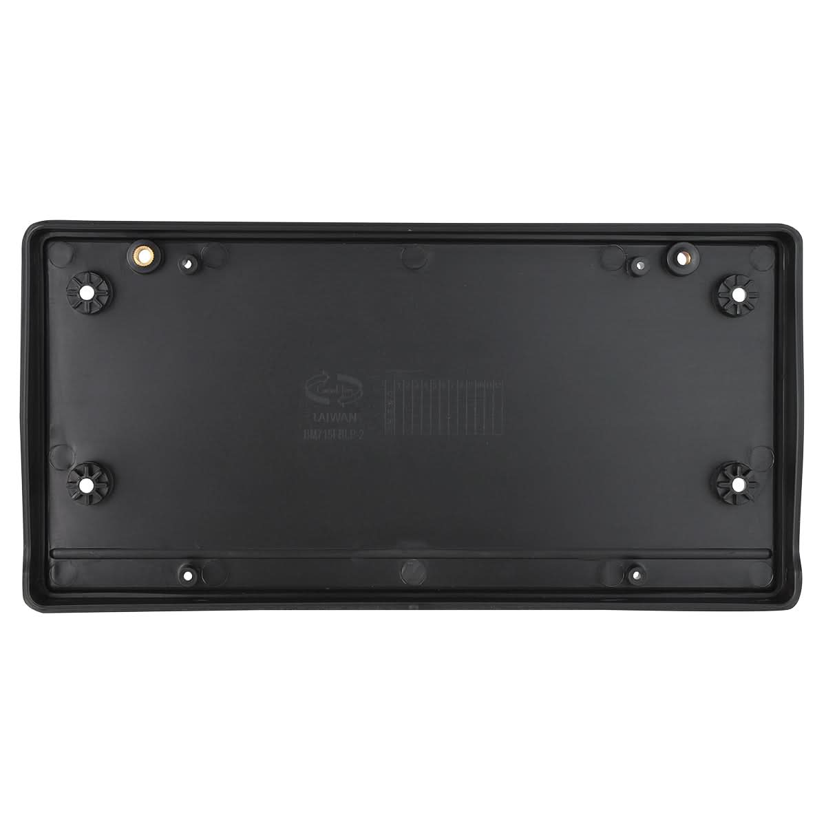 17-20 BMW 530E 530I 540I Front License Plate Mounting Bracket Black