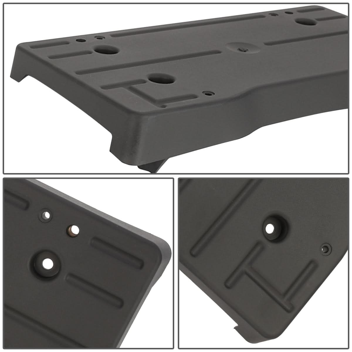 2019-2021 BMW X5 Front License Plate Mounting Bracket - Black