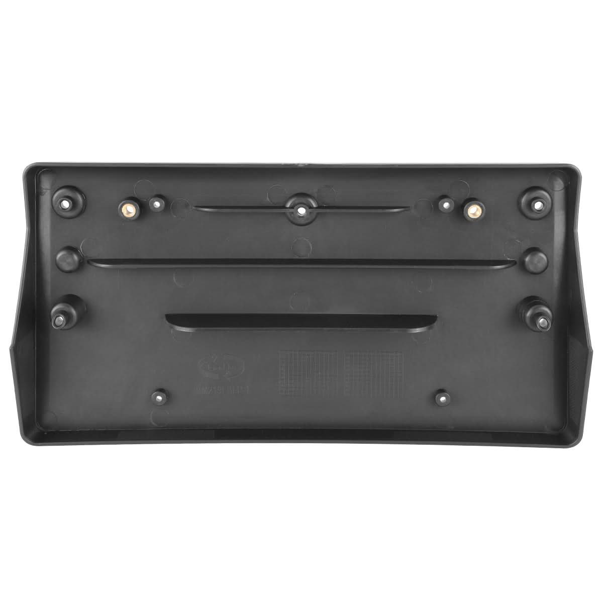 2019-2020 BMW M2 Front License Plate Mounting Bracket - Black