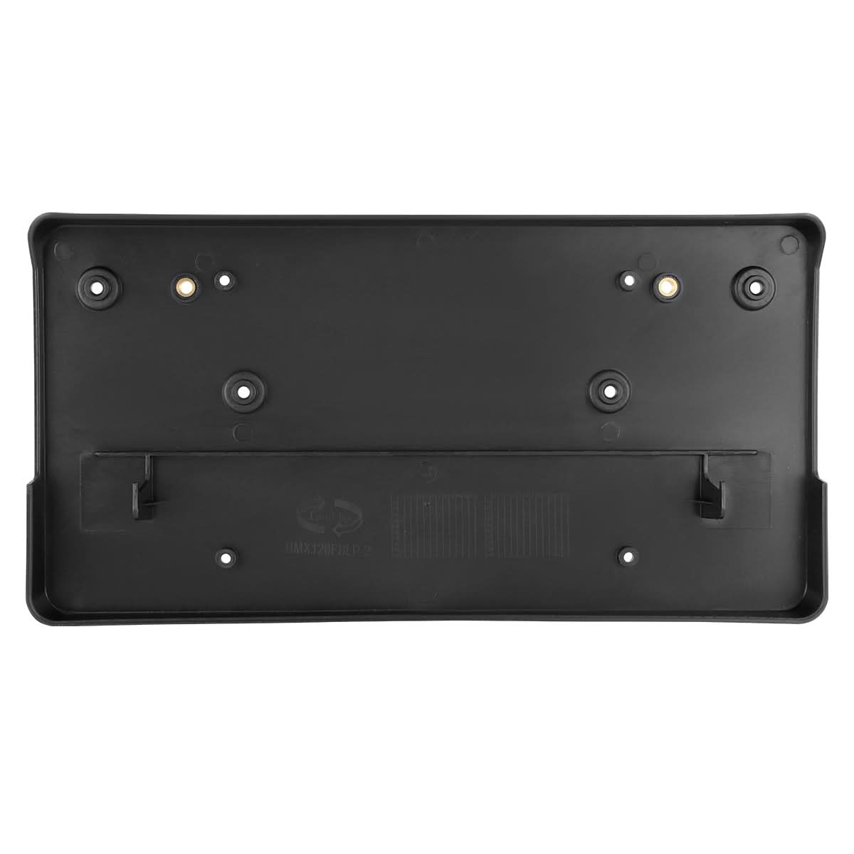 2020-2021 BMW X1 Front License Plate Mounting Bracket - Black