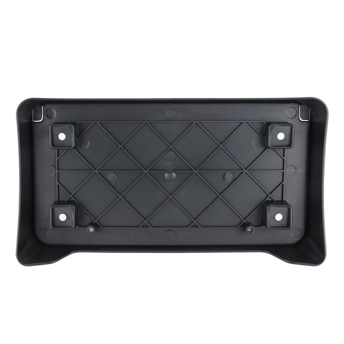 06-10 Dodge Charger Front License Plate Mounting Bracket - Black