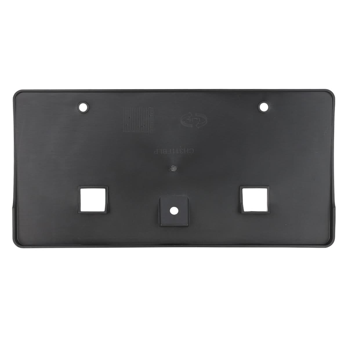 11-14 Chrysler 300 Front License Plate Mounting Bracket - Black