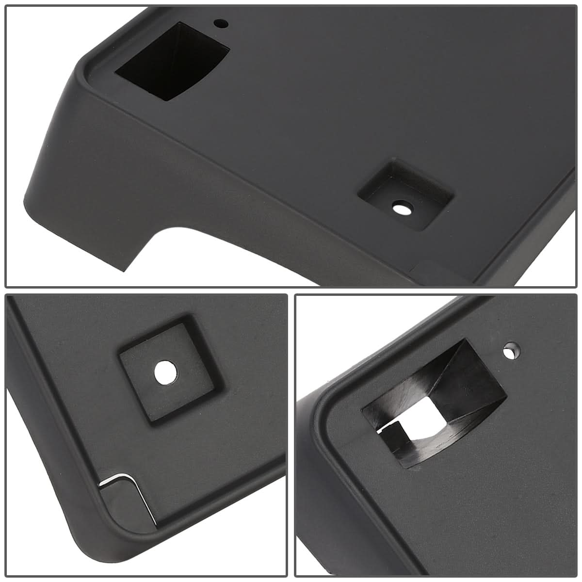 2013-2016 Dodge Dart Front License Plate Mounting Bracket - Black