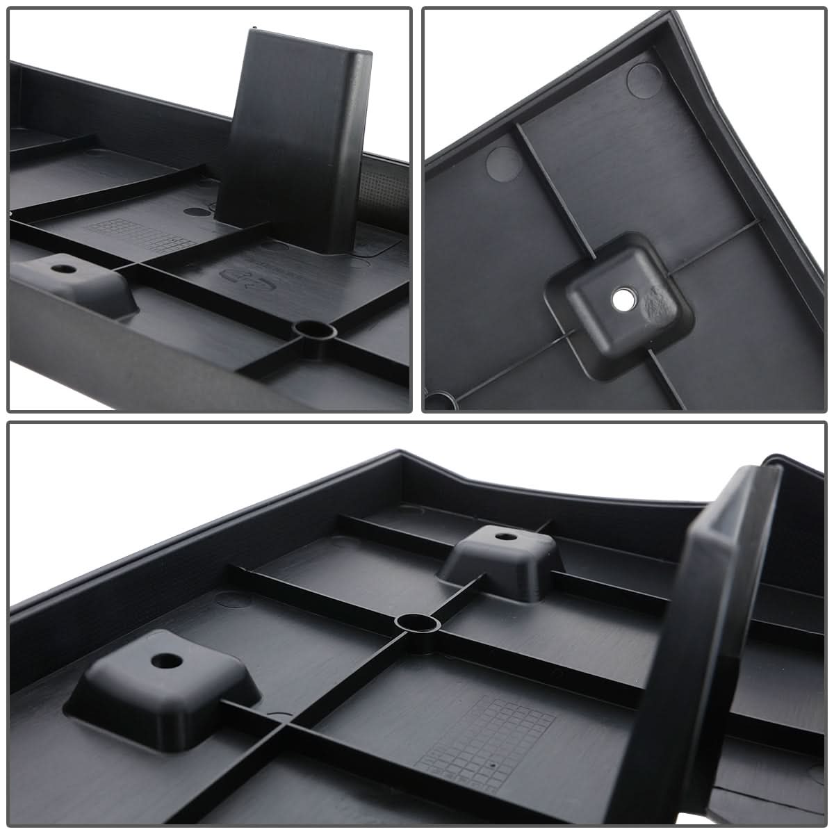 2015-2018 Jeep Renegade Front License Plate Mounting Bracket Black