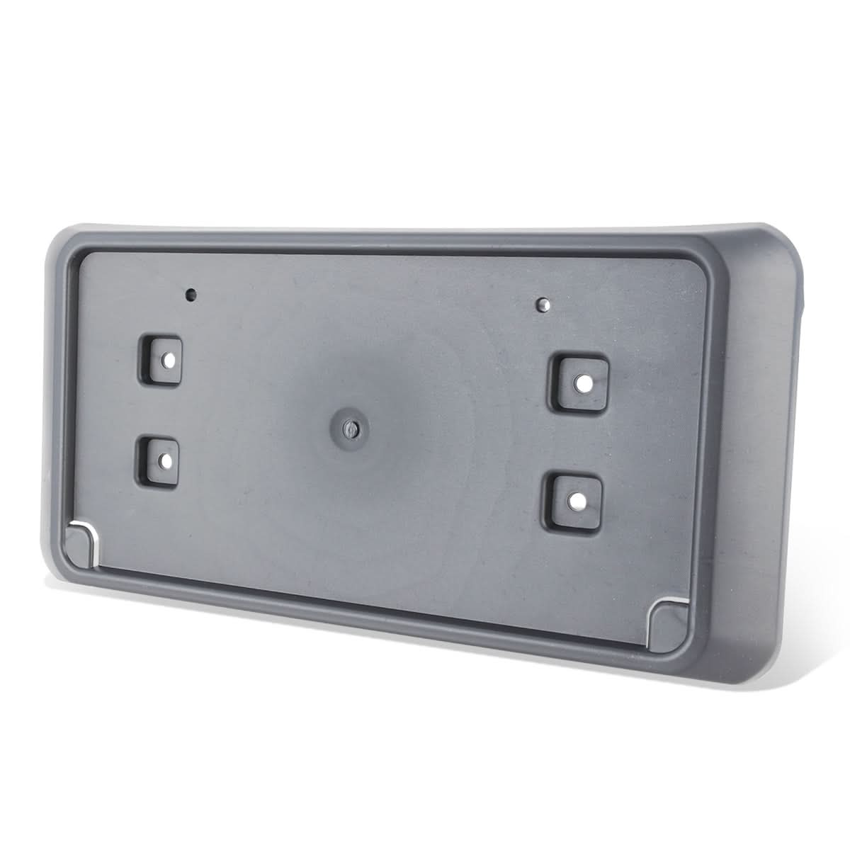 13-18 Jeep Wrangler Front License Plate Mounting Bracket - Black