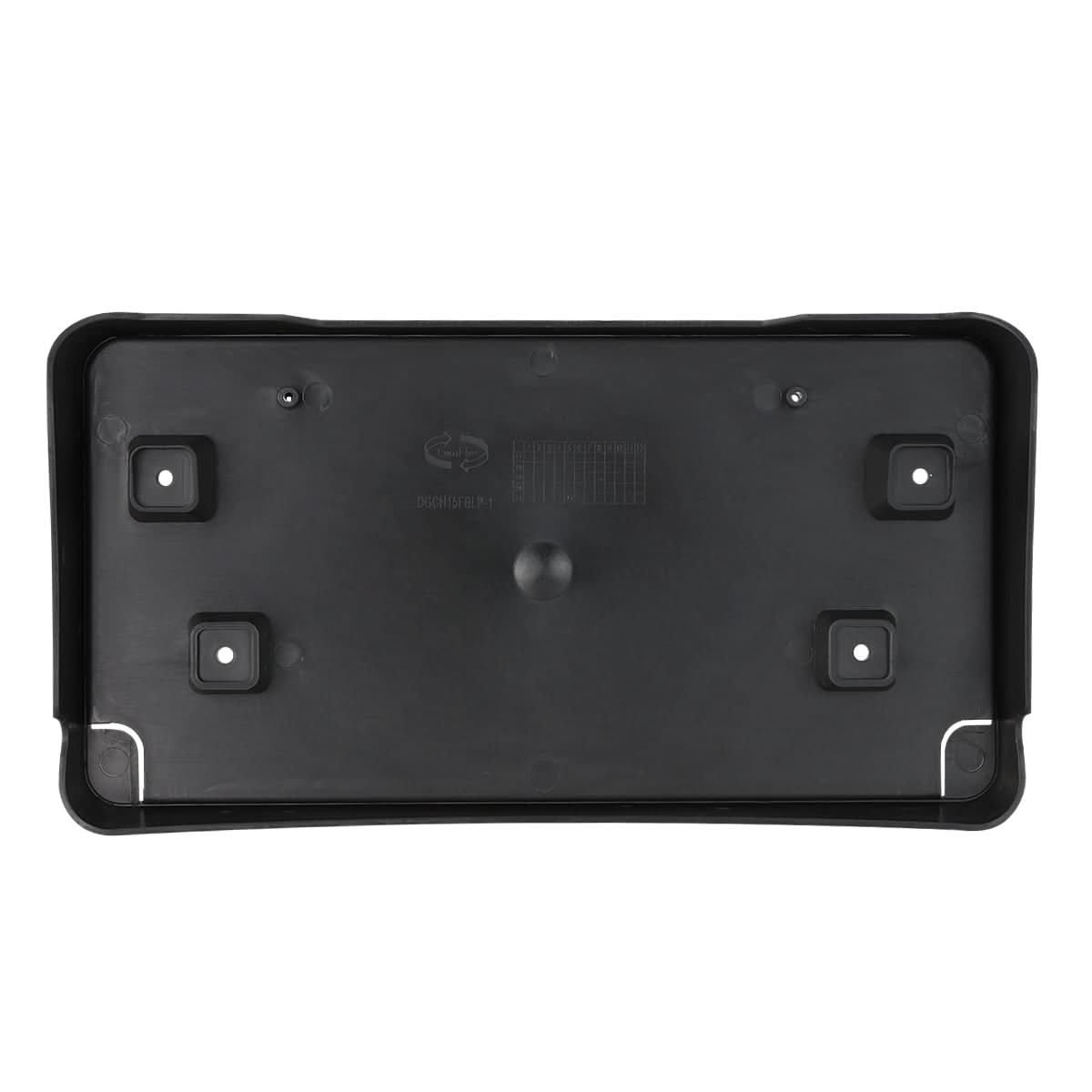 2015-2021 Dodge Charger Front License Plate Mounting Bracket Black