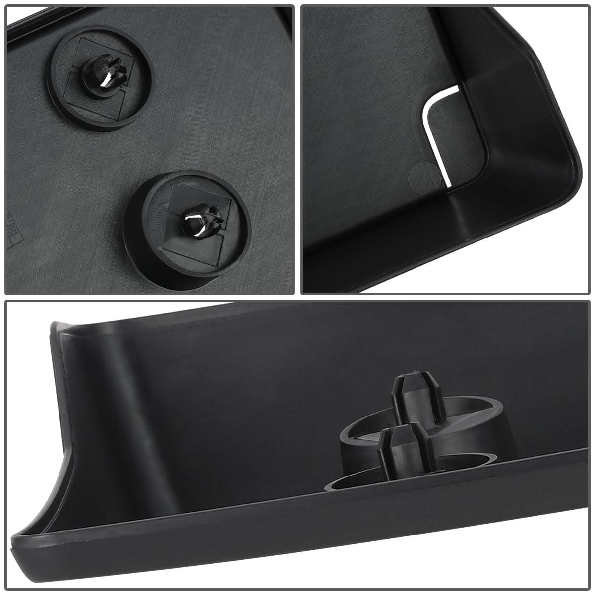 2019-2021 Ram 1500 Front License Plate Mounting Bracket - Black