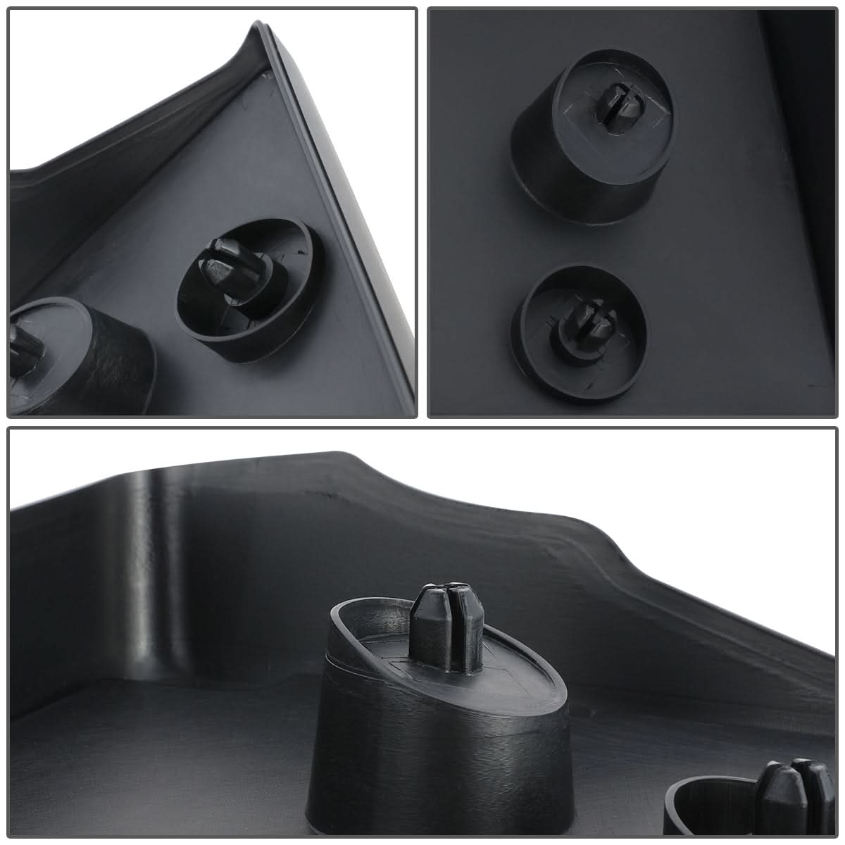2019-2021 Ram 1500 License Plate Mounting Bracket - Front Black