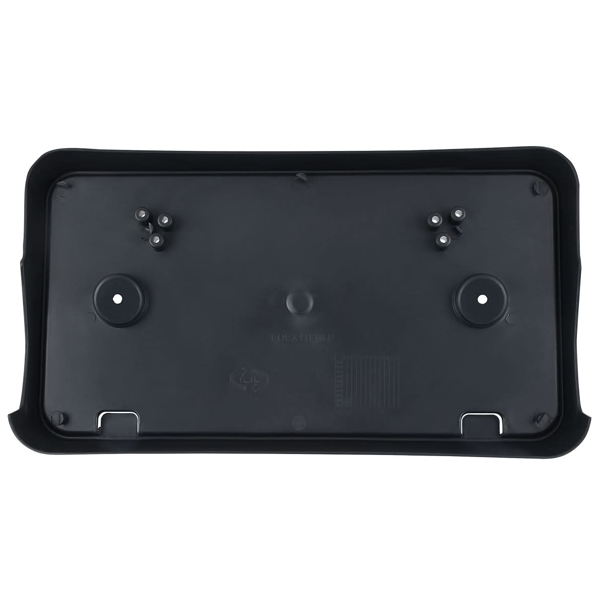 11-15 Ford Explorer Front License Plate Mounting Bracket Black
