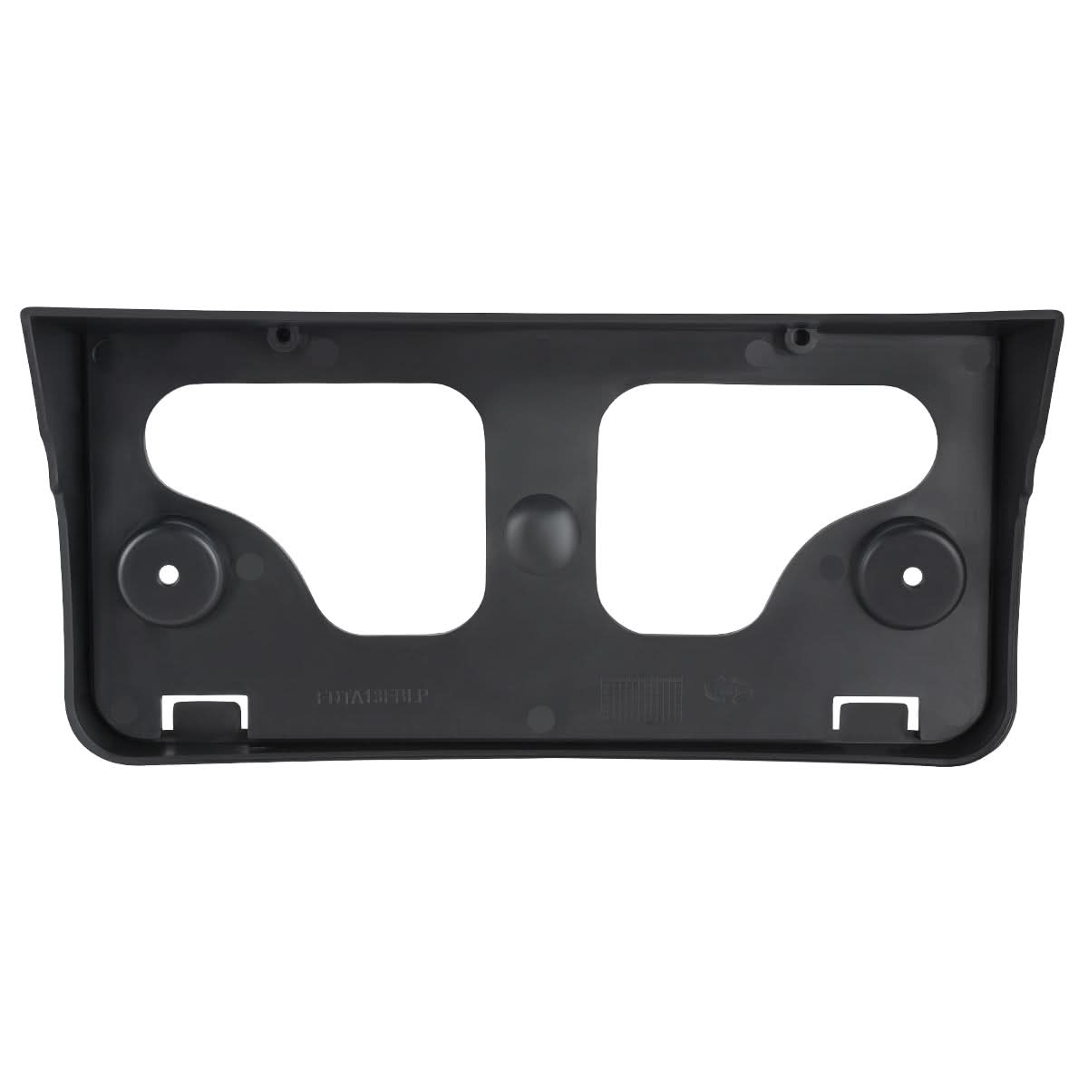 13-19 Ford Taurus Front License Plate Mounting Bracket - Black