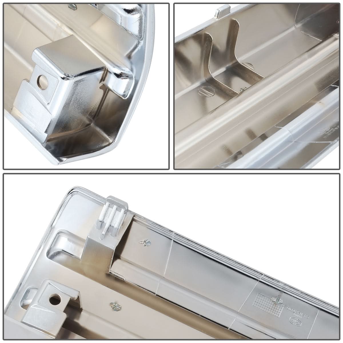 2014-2015 GMC Sierra 1500 Front License Plate Trim Cover Chrome