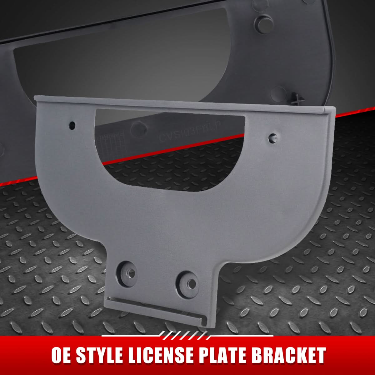 03-07 Chevrolet Silverado 1500 Front License Plate Mounting Bracket