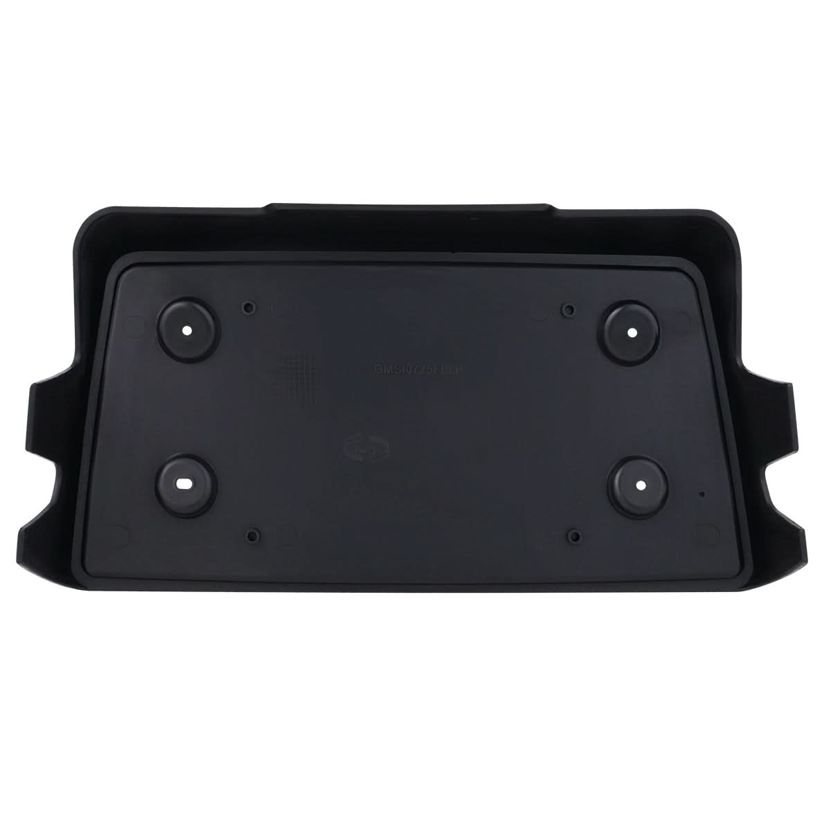 2007-2010 GMC Sierra 2500/3500 HD Front License Plate Bracket Black