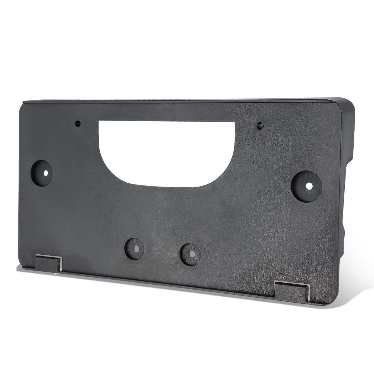 2003-2007 GMC Sierra Front License Plate Mounting Bracket Black