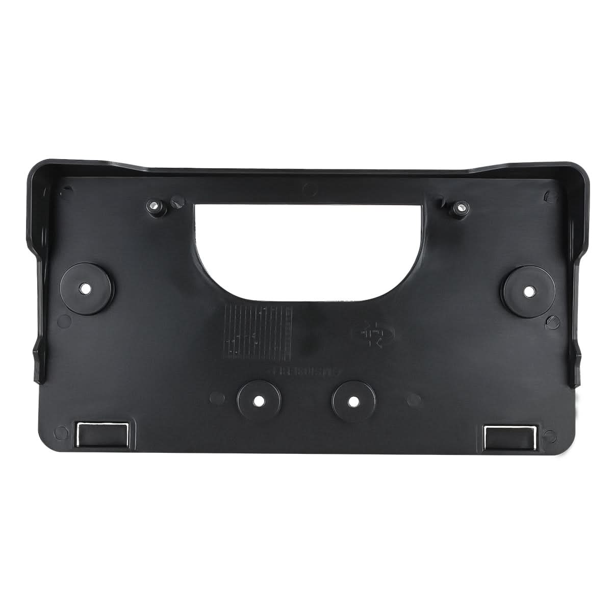 2003-2007 GMC Sierra Front License Plate Mounting Bracket Black