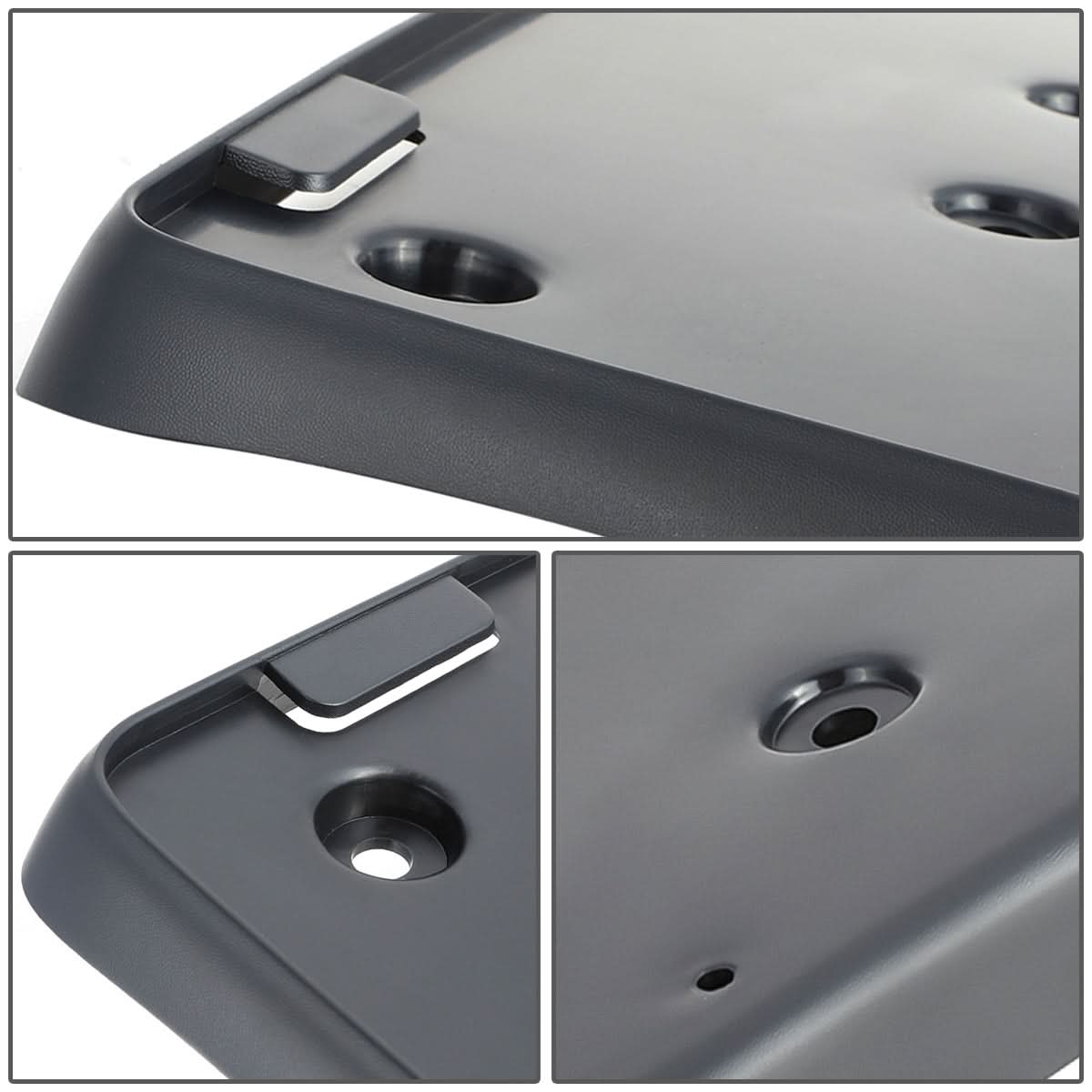06-11 Chevrolet HHR Front License Plate Mounting Bracket - Black
