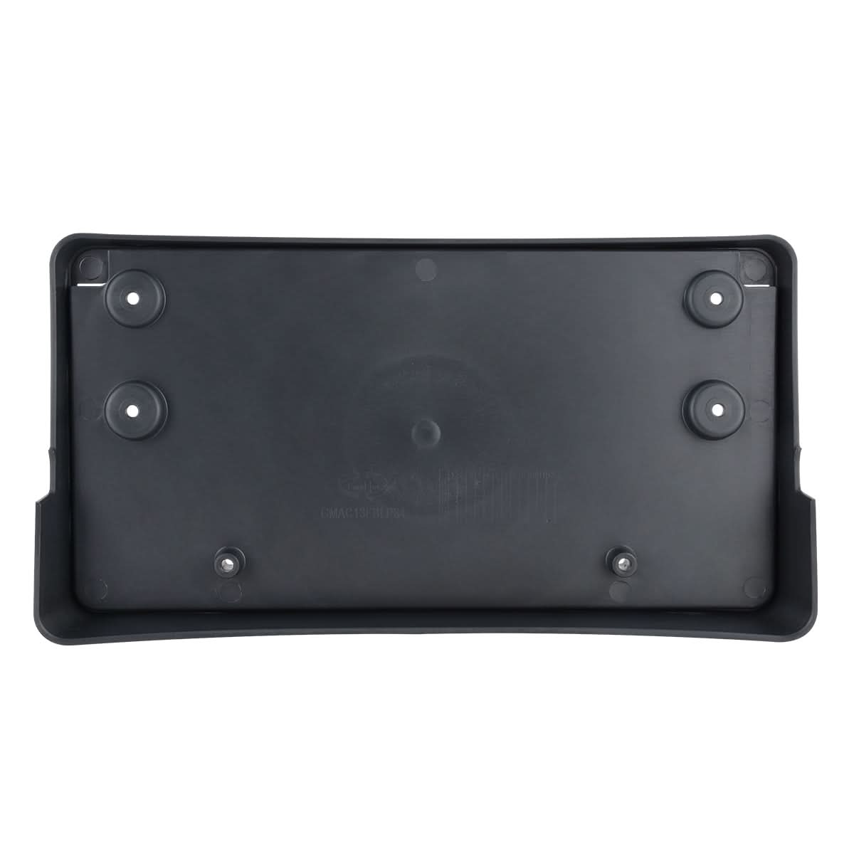 2013-2016 GMC Acadia Front License Plate Mounting Bracket - Black