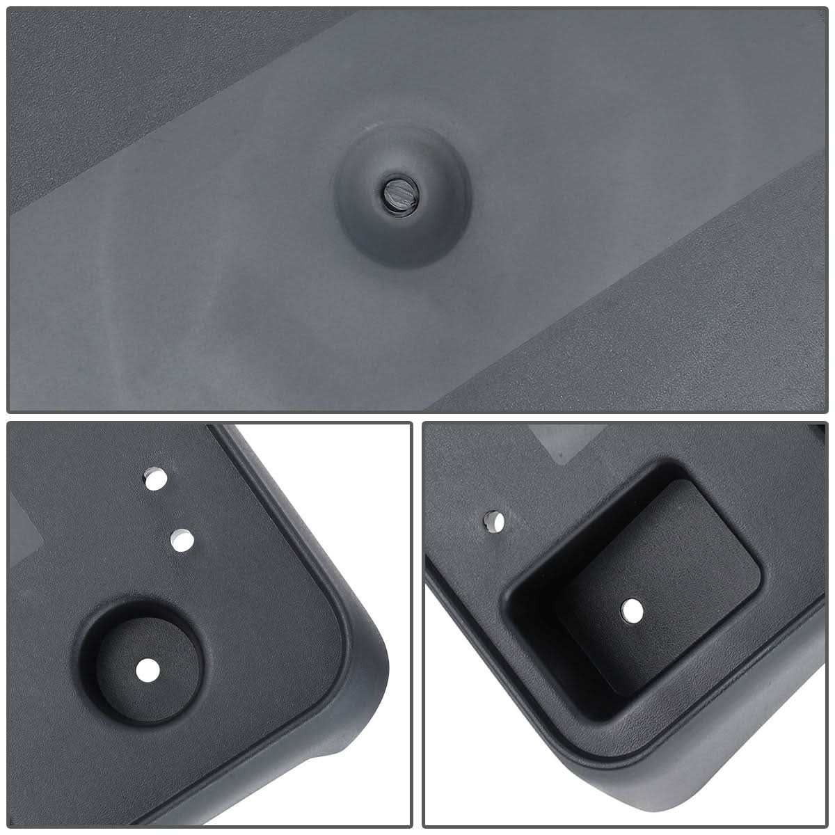 2016-2019 GMC Sierra 1500 Front License Plate Mounting Bracket - Black