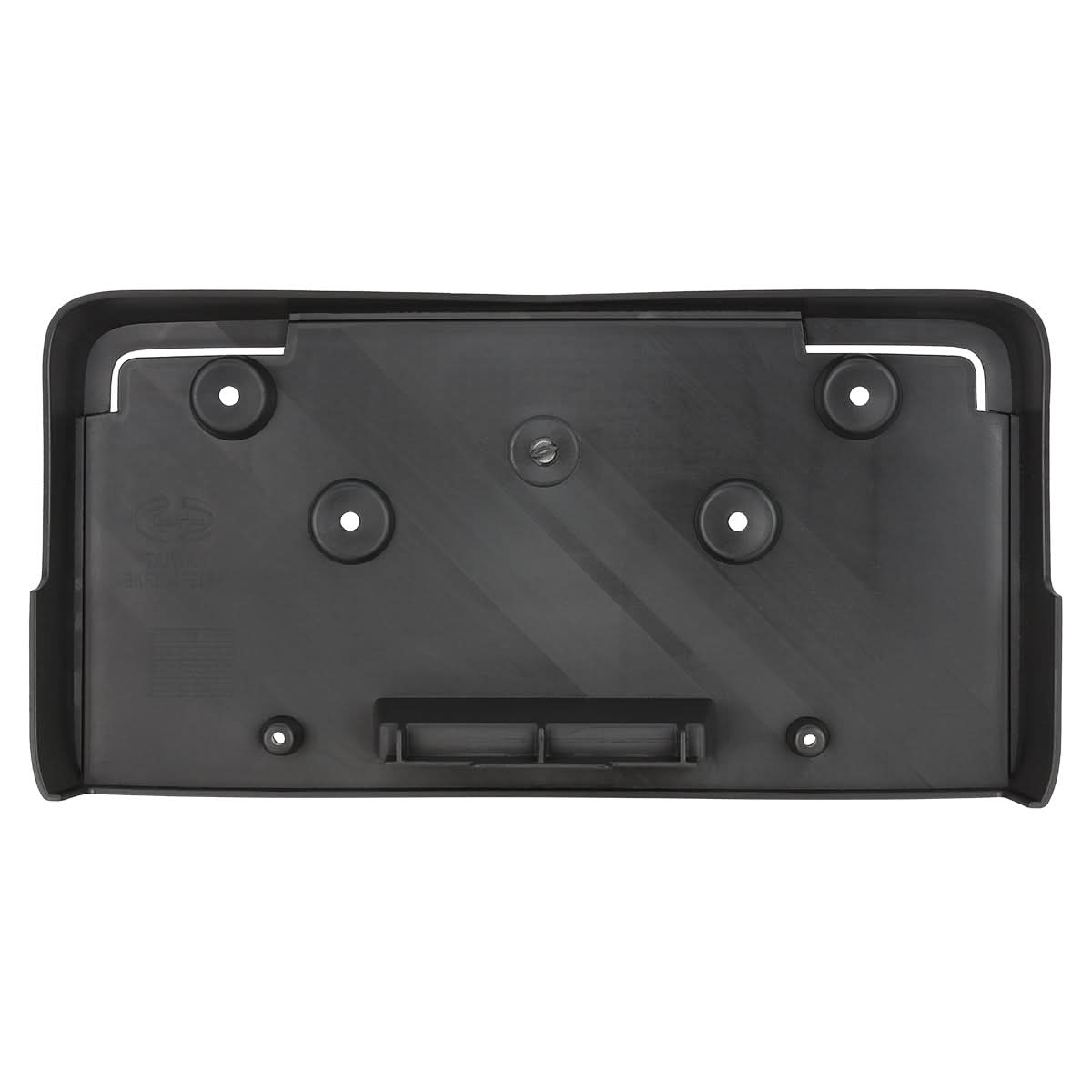 2014-2017 Buick Regal Front License Plate Mounting Bracket - Black