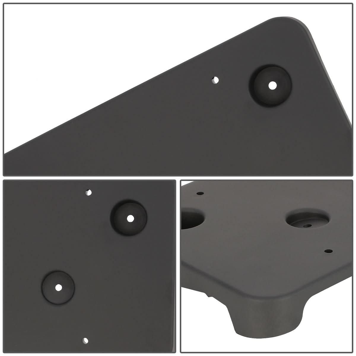 2018-2021 Buick Enclave Front License Plate Mounting Bracket - Black