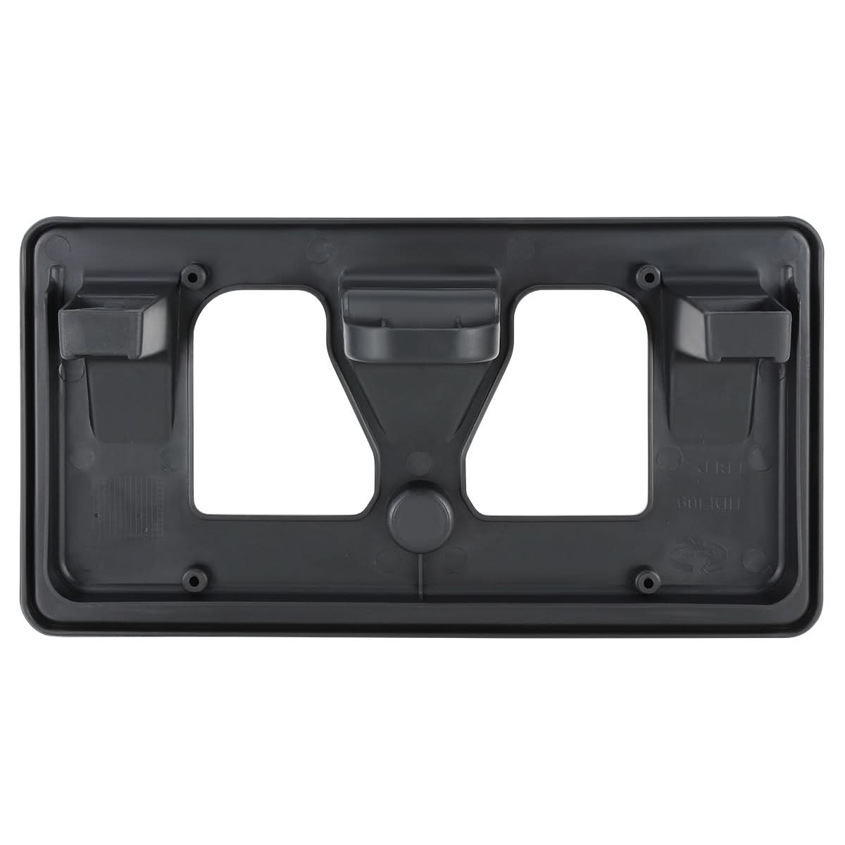 09-14 Honda Fit Front License Plate Mounting Bracket - Black