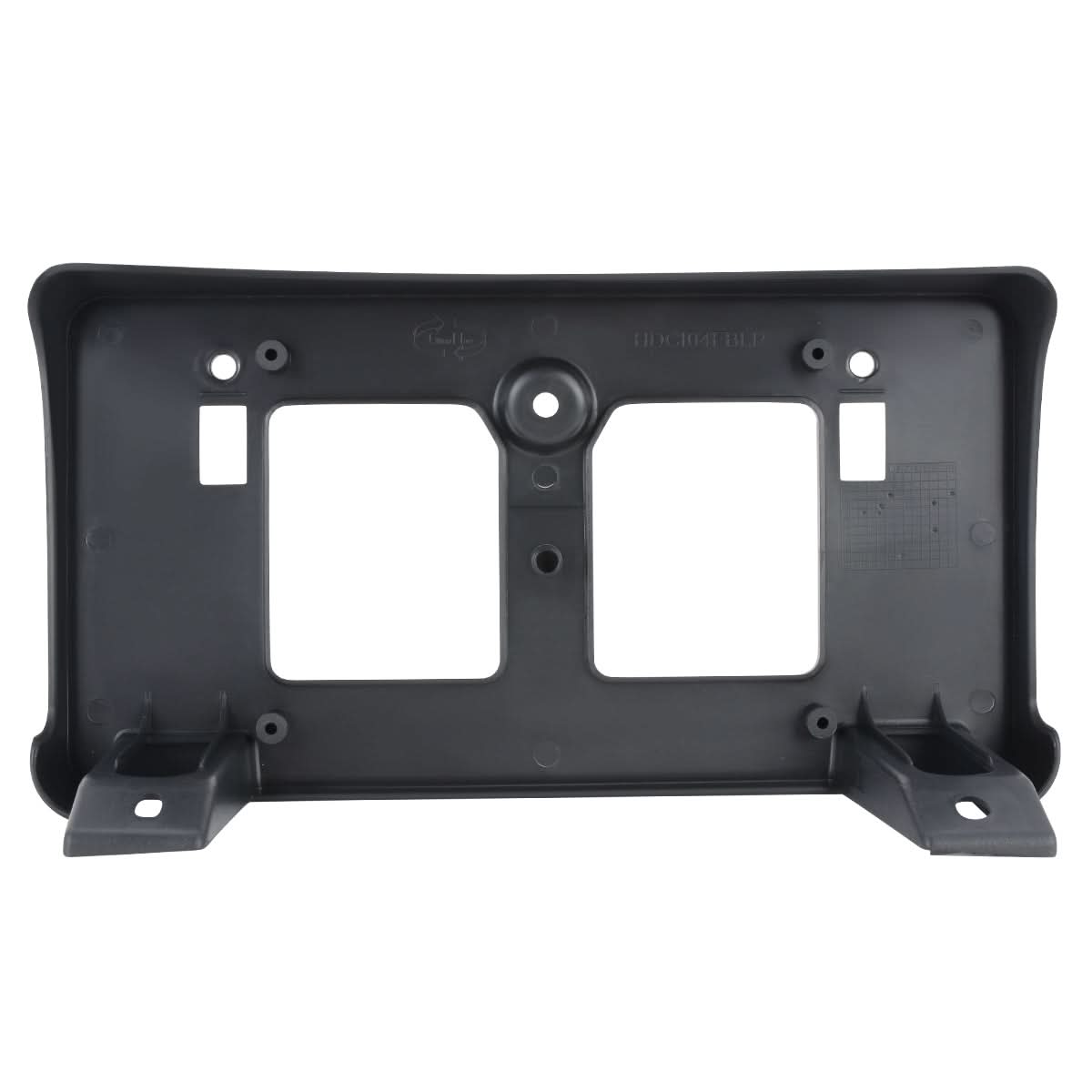 04-05 Honda Civic License Plate Mounting Bracket Front Black