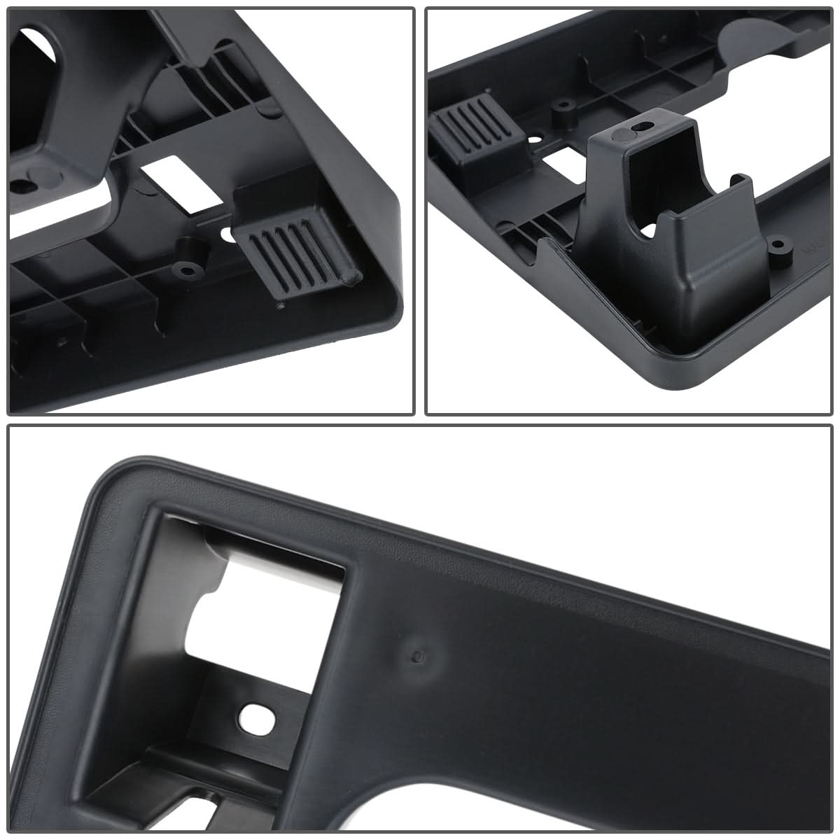 2005-2007 Honda Odyssey Front License Plate Mounting Bracket Black