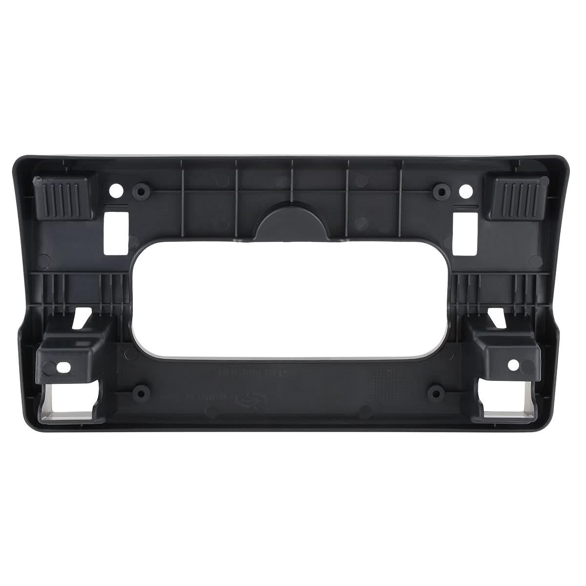06-08 Honda Civic Front License Plate Mounting Bracket - Black