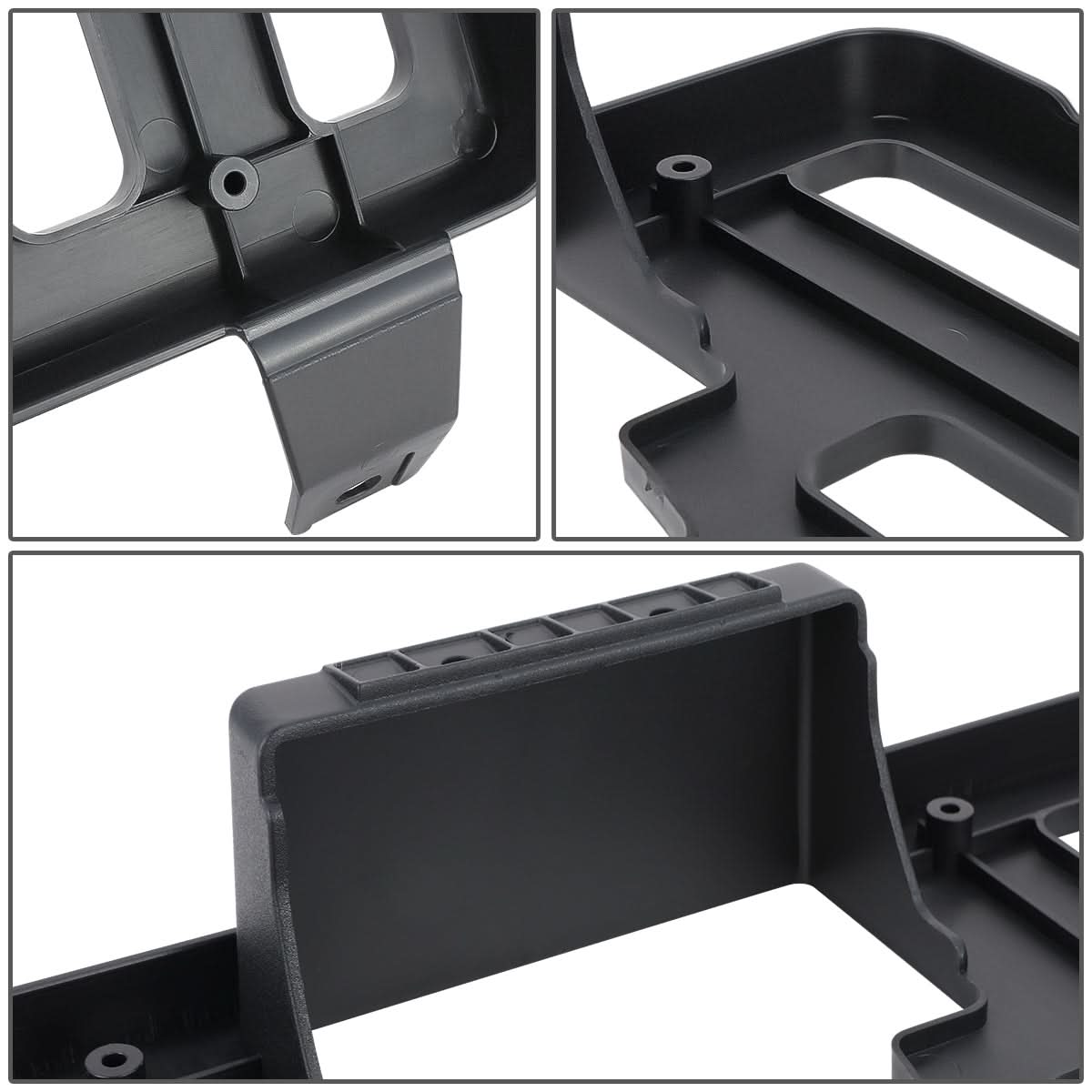 2009-2015 Honda Pilot Front License Plate Mounting Bracket - Black